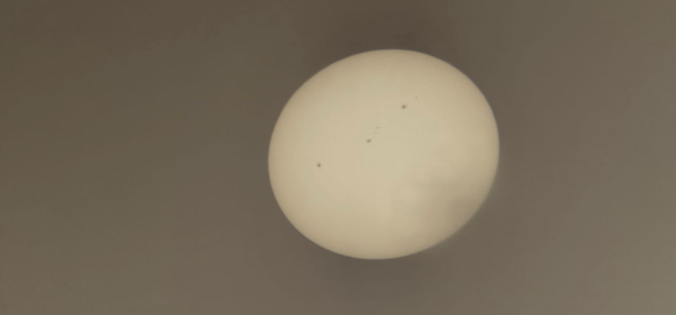 Sonnenteleskop Experiment
